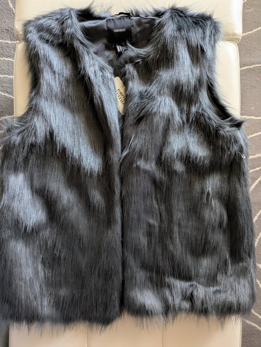 NWT Faux Fur Vest